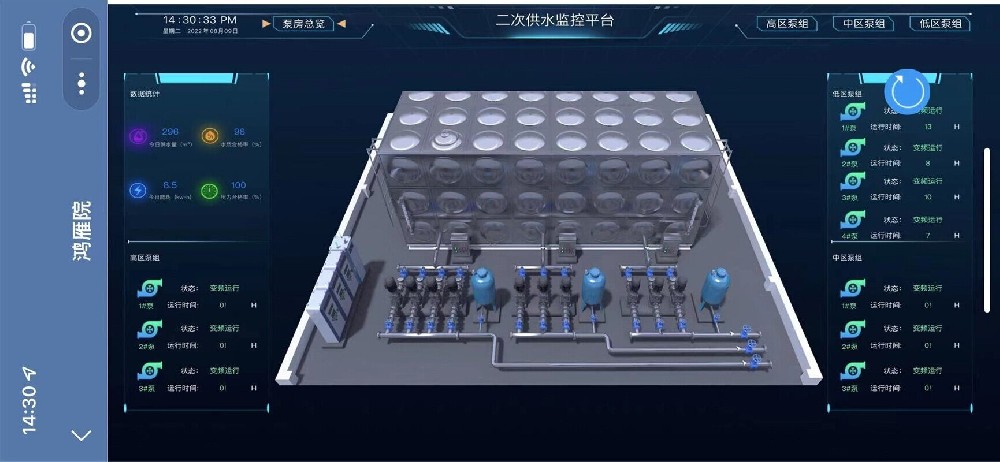 二次供水监控平台