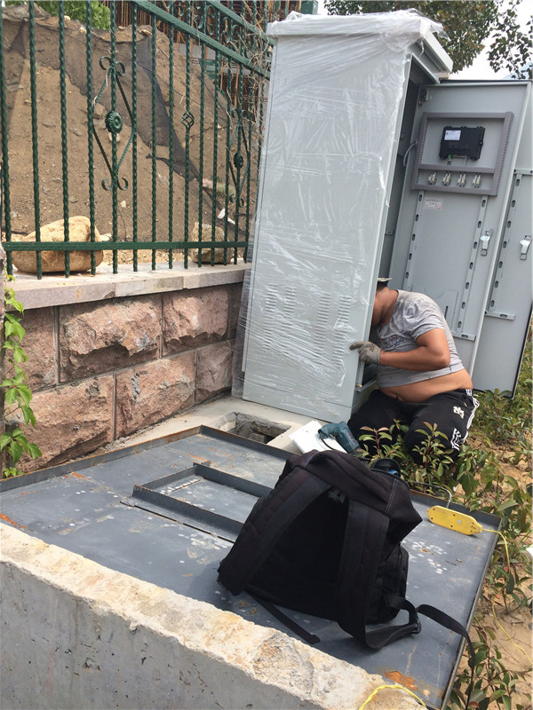 户外供水设备施工